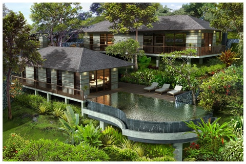 Thiết kế vườn biệt thự nghỉ dưỡng