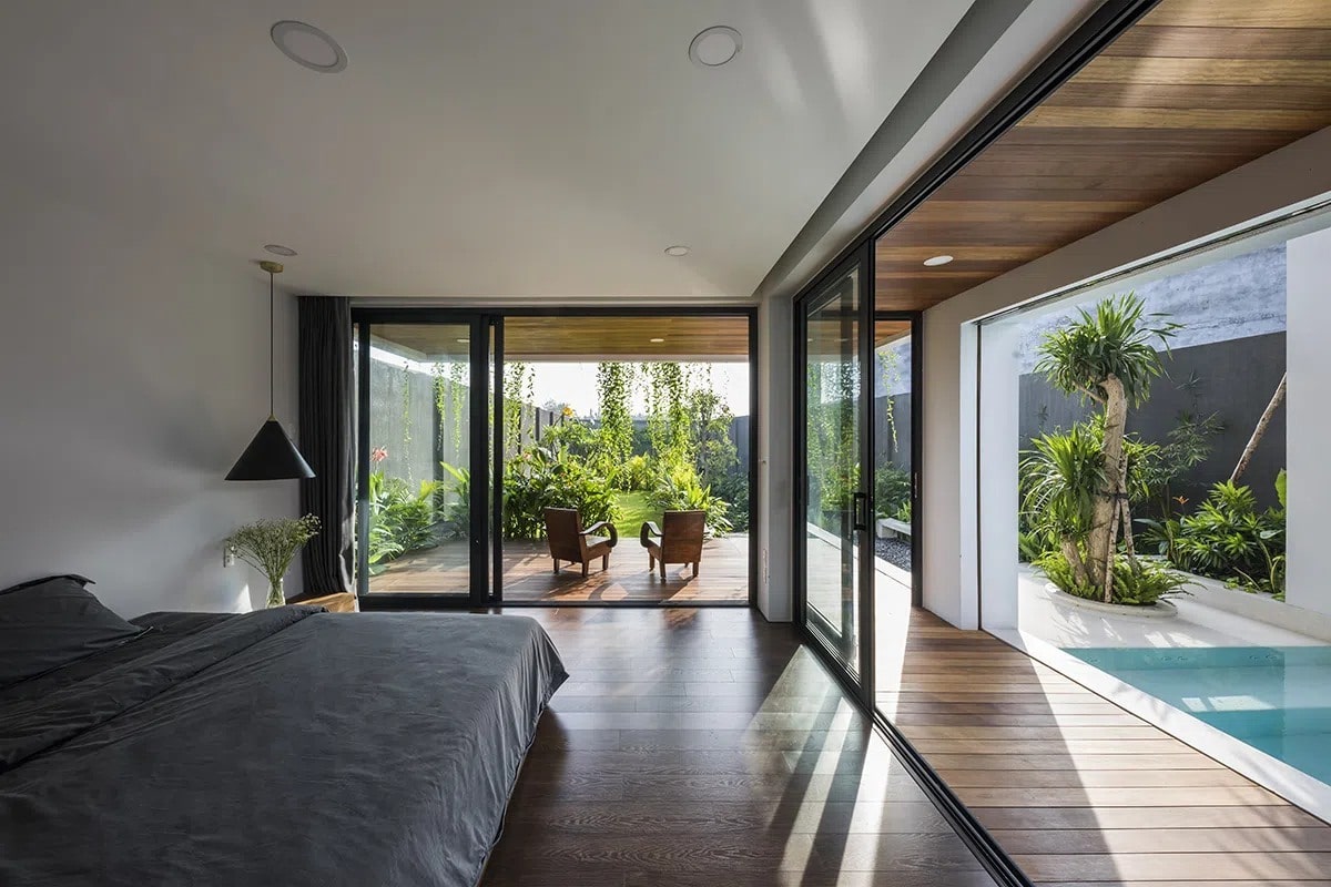 Top mẫu sân vườn nhà phố đẹp