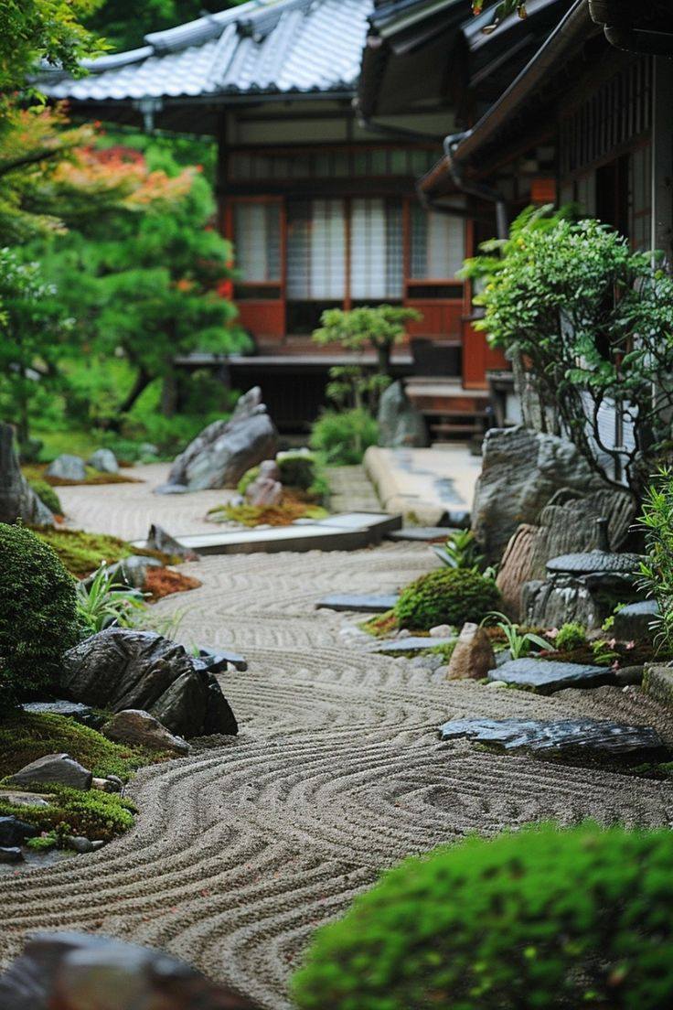Thiết kế vườn Thiền Nhật Bản (Karesansui)
