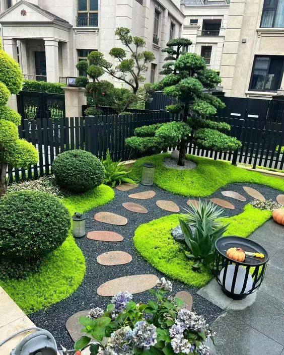 Sân vườn Nhật biệt thự đẹp nhất