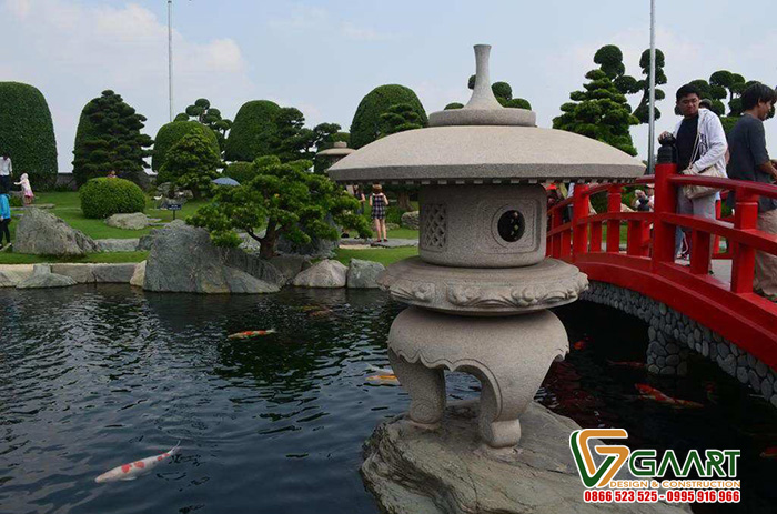 Báo giá đèn đá sân vườn, đèn đá nhật bản