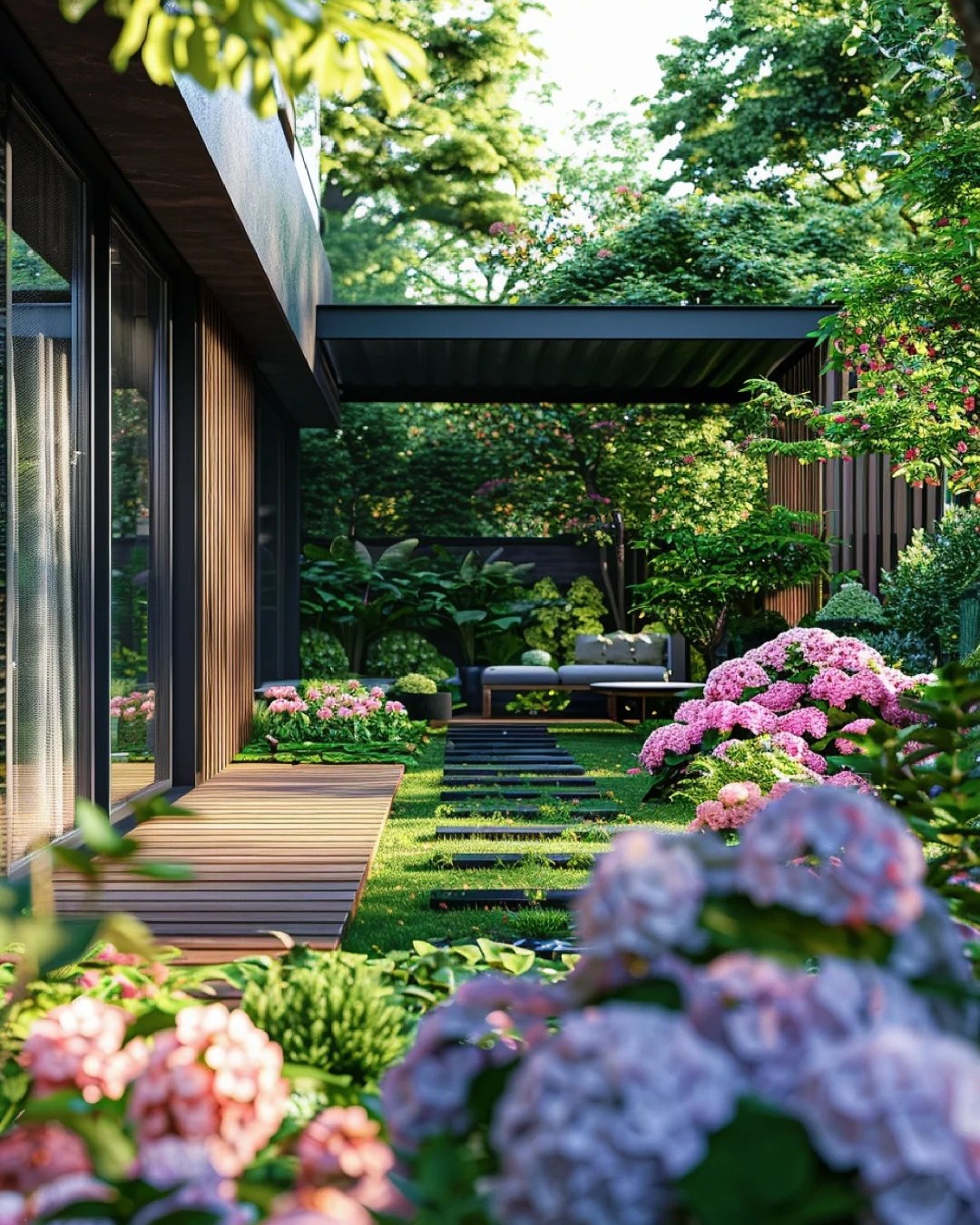 thi công sân vườn đẹp Thái Nguyên