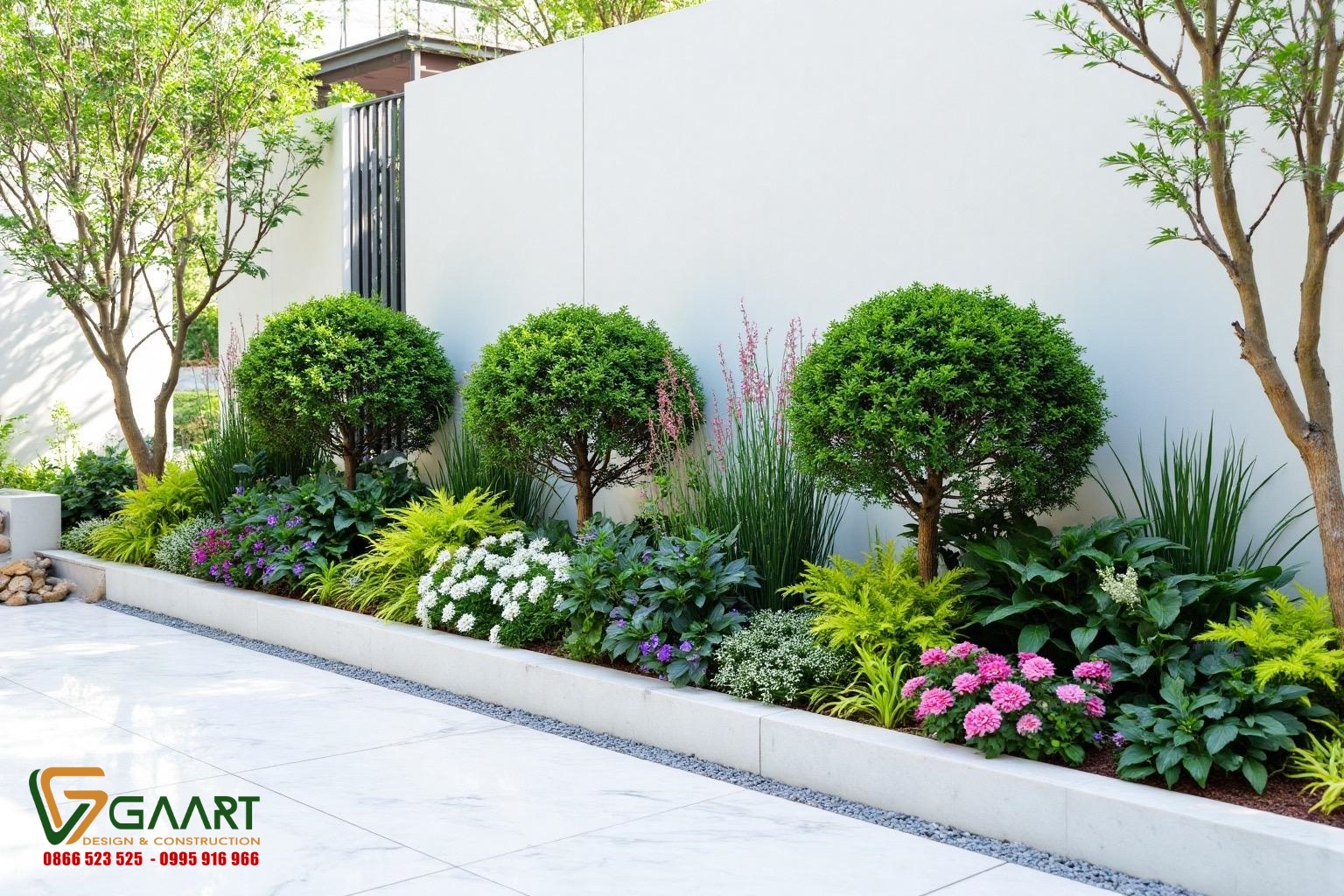 Thiết kế thi công cảnh quan villa Vĩnh Phúc