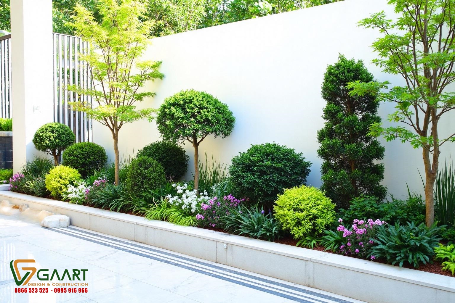 Thiết kế thi công cảnh quan villa Vĩnh Phúc