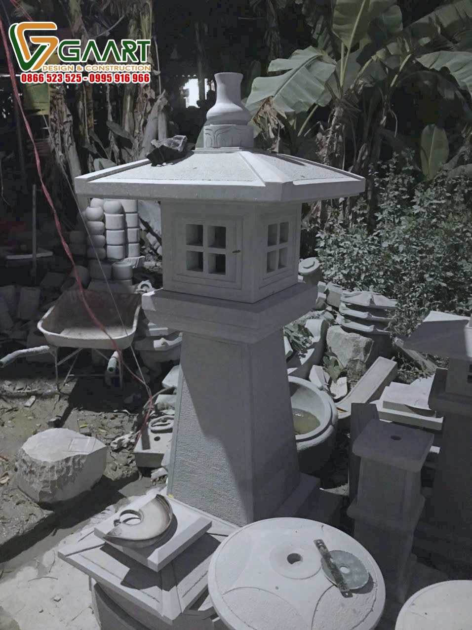 Bán đèn đá sân vườn