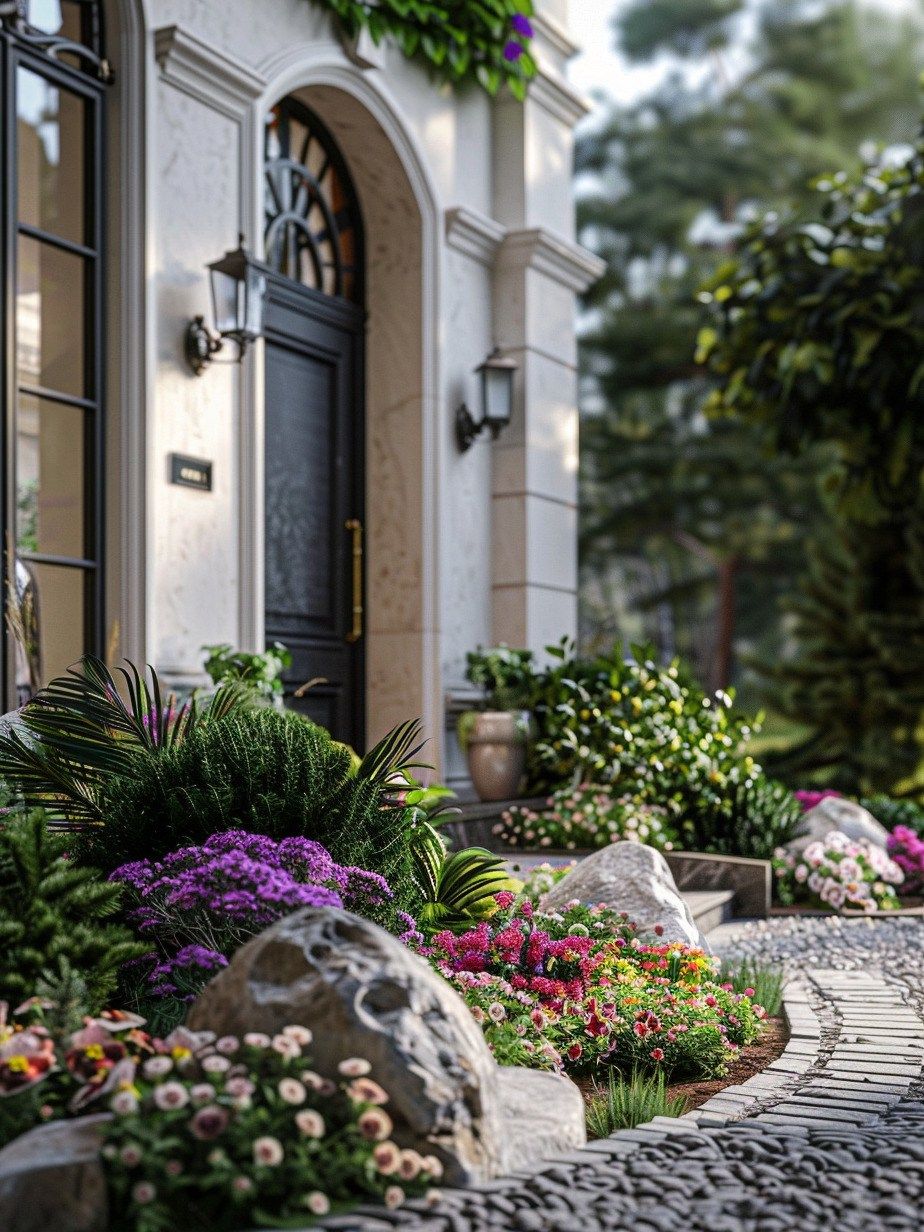 Sân vườn biệt thự phong cách châu âu