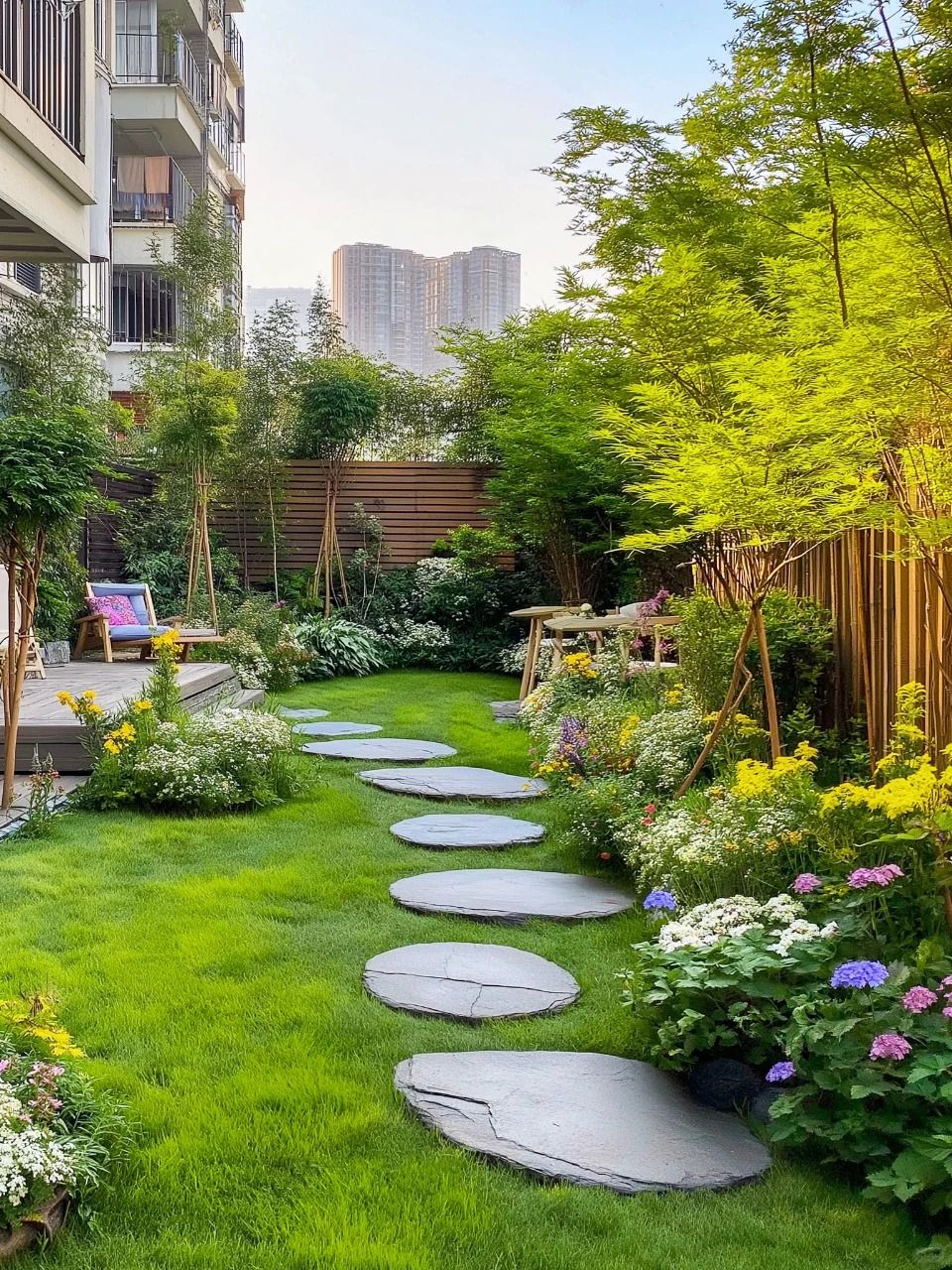 Sân vườn biệt thự đẹp