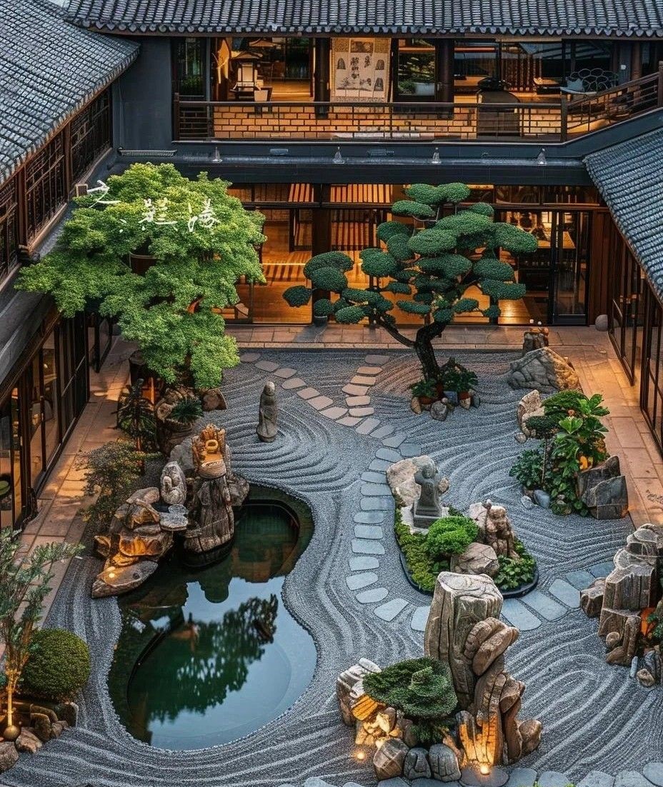 Lưu ý phong thuỷ khi làm sân vườn