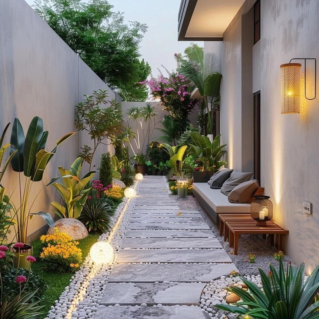 Sân vườn hiện đại