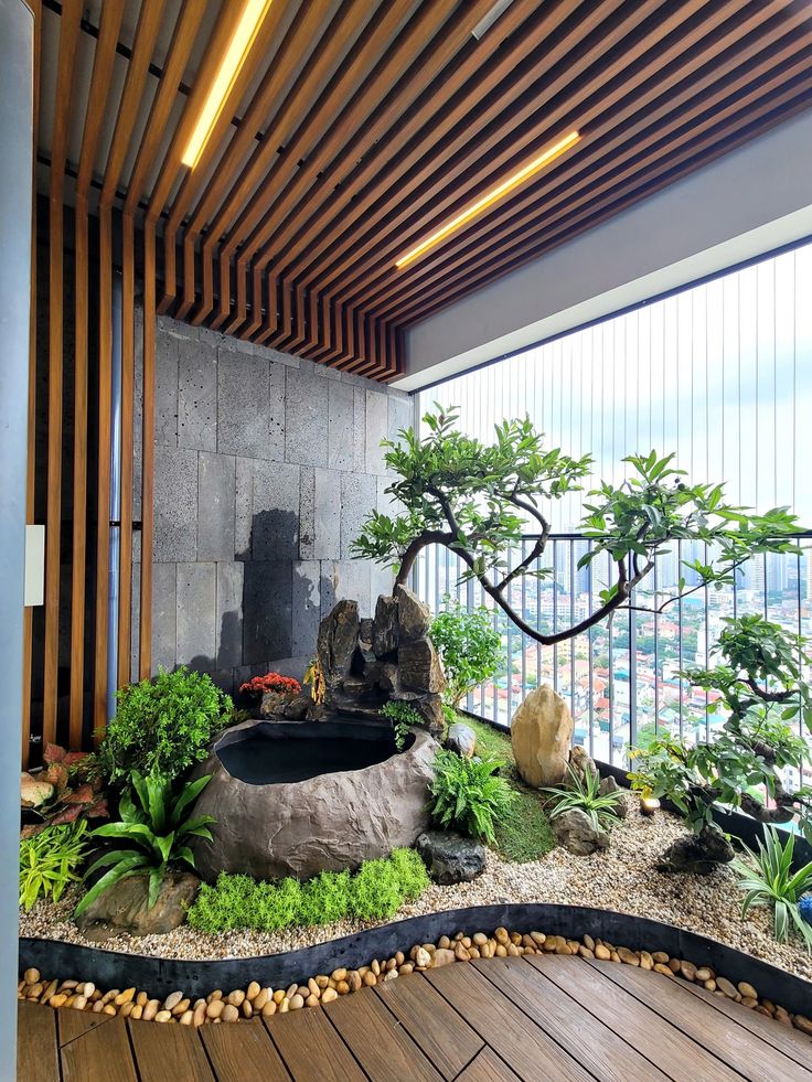 Ý tưởng thiết kế ban công