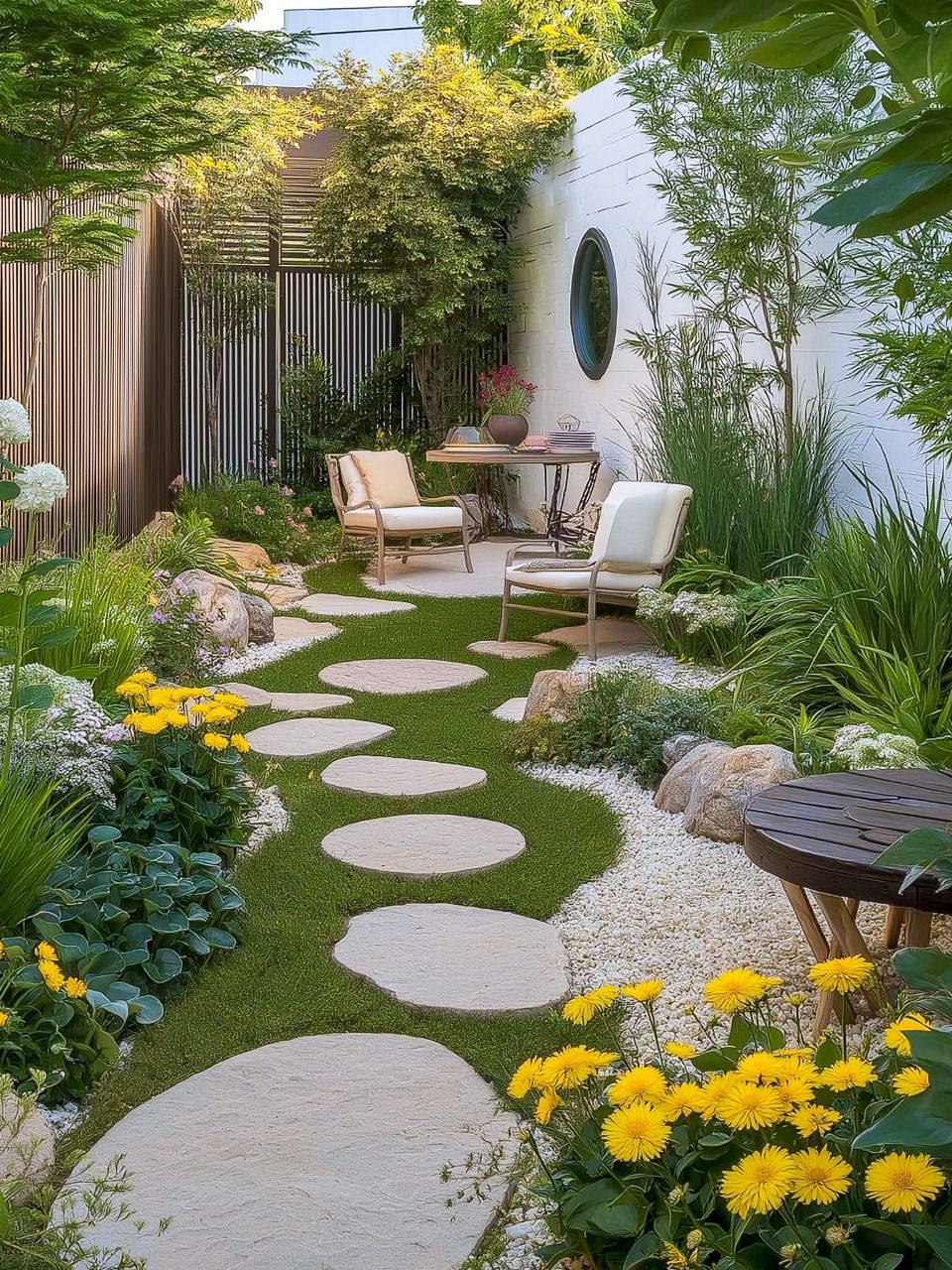 Xu hướng sân vườn châu âu