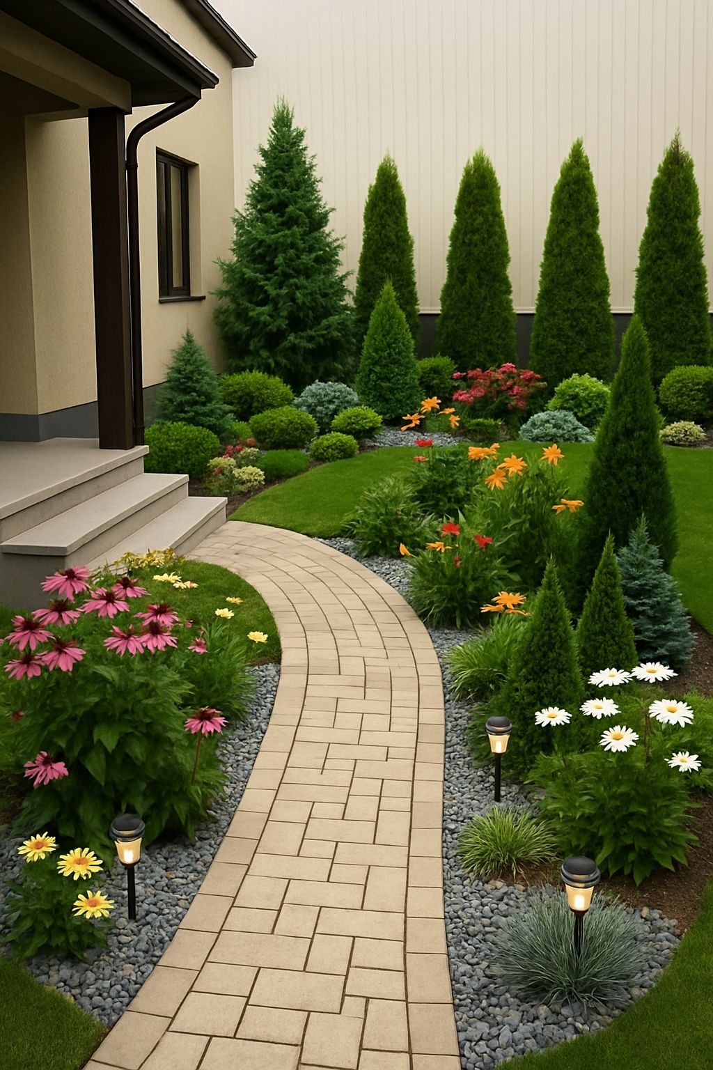 Sân vườn phong cách Châu Âu