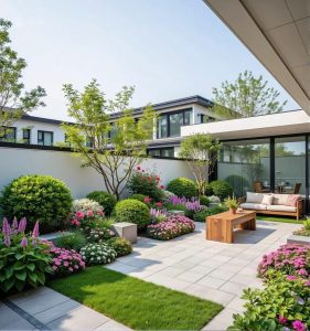 Thiết kế công sân vườn nhật Thanh Hoá